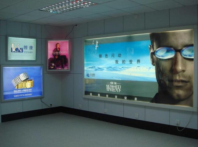 室內廣告燈箱，大型廣告燈箱制作