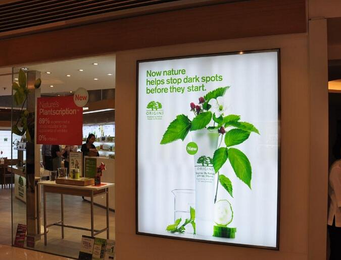 商場廣告燈箱制作