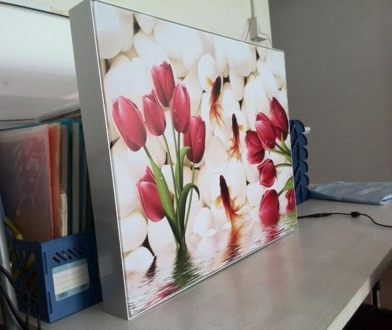 最新無邊框燈箱卡布燈箱